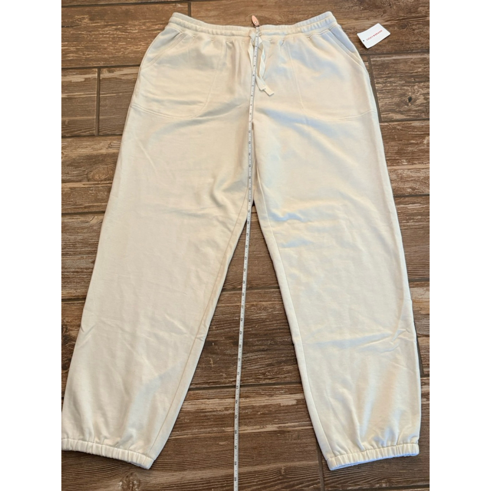Lucky Brand 2-Pc. Loungewear Set Size M Cream NWT - Picture 9 of 10